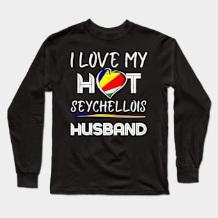 Seychellois Husband Proud Wife Long Sleeve T-Shirt